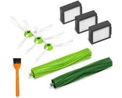 Stofzuiger onderdelen – Geschikt voor iRobot Roomba i7, E5, E6, E7 – Borstel Kit – HEPA Filter – 9delige set – Onderhoudsset – Zijborstel - Stofzuiger Vervangingsset