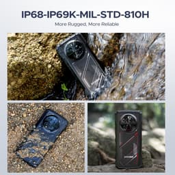 DOOGEE V40 5G - Robuuste Smartphone - Robuuste Telefoon - 32 GB RAM + 512 GB ROM - 6,78 inch 2,4K 120Hz - 108 MP AI camera - 8680 mAh/33W - MediaTek Dimensity 7300 - Face ID - Drie sleuven - Vingerafdrukherkenning - NFC - GPS - Rood — thumbnail 7