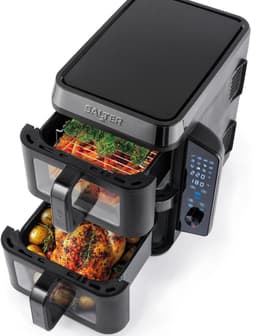 Salter VertiCook Verticale Dual Drawer Luchtfriteuse - 9L XXL — thumbnail 9