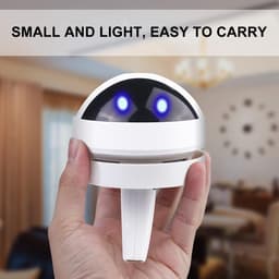 Crrynuo Desktop Stofzuiger - USB Draadloze Mini Stofzuiger - Draagbare Draadloze Mini Stofzuiger - Hoge Zuigkracht - 120 Minuten Gebruiksduur - Geschikt voor Desktop-Kantoor en Auto — thumbnail 4