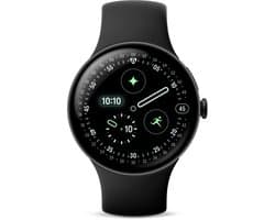 Google Pixel Watch 4 - Smartwatch - 45mm - WiFi -Black/Obsidian