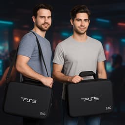Tobey's PS5 Tas - Zwart - Luxe Uitvoering - PS5 Koffer - Stevige Case - PS5 Accessoires — thumbnail 3