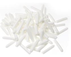 Vaatwassermandbeschermers - 130 stuks siliconen vaatwassermandbeschermers - krasbestendige vaatwassermandbeschermers - geschikt voor alle vaatwassermodellen - 2,5 * 0,5 * 0,5 cm