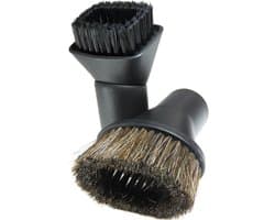 Dparts Stofzuiger Plumeau - Zacht en Hard - Universeel stofzuigermond set geschikt voor Miele Bosch Siemens Philips Nilfisk AEG Inventum Bestron Karcher Numatic stofzuiger - 32mm + 35mm - Kleine zuigmond borstel mondstuk accessoire hulpstuk