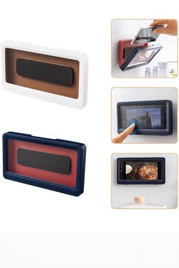 Magicbox - Waterdichte Ophangbare/plakbare telefoon houder voor douche — thumbnail 1