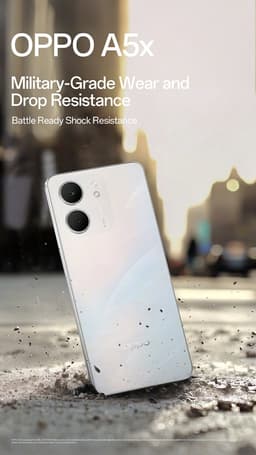 OPPO A5x 4G - 128GB - Wit — thumbnail 2