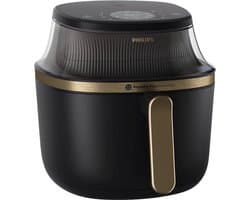 Philips 3000 Series Airfryer - NA332/00 - Kijkvenster - RapidAir Plus - 6.2L - Tot 5 Personen - Zwart — thumbnail 1