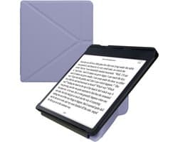 kwmobile e-reader hoesje geschikt voor Kobo Sage hoes - Ereader flip case met standaard - E reader cover van kunstleer - In lavendel
