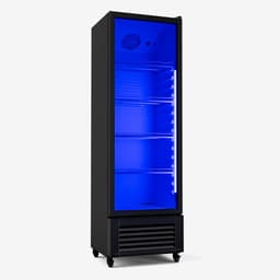 Klarstein Koelkast GrandCooler 306L Drankkoelkast - Dubbel Glasdeur, LED-Verlichting, mechanische Thermostaat, 0 °C tot 10 °C, 4 Wielen, Energieklasse B - Verstelbare Schappen - Zwart - Op Wieltjes - Wit - Mini Fridge — thumbnail 5