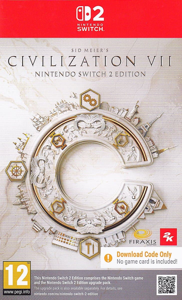 Civilization VII - Nintendo Switch 2 - Code in a box — afbeelding 1