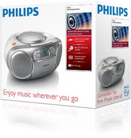 Philips AZ127 - Radio/Cd-speler - Grijs — thumbnail 3