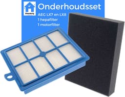 Kleanburg® - Geschikt voor AEG LX7, LX8, ASPC en AUF - Filter set van 2 stuks - Motorfilter en HEPA-filter — thumbnail 3