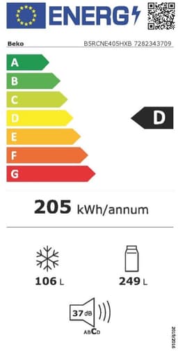Beko B5RCNE405HXB - HarvestFresh® - Koelvriescombinatie — thumbnail 18