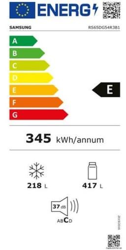 SAMSUNG RS65DG54R3B1 | Zwart | Wifi | Wijnrek | Water en Ijs Dispenser | NoFrost | SpaceMax — thumbnail 7