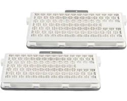 Multaparts® HEPA H13 Filter geschikt voor Miele SF-AH50 / 9616280 | HEPA H13: 99,97% filtering | Set van 2 stuks | O.a. geschikt voor Miele Compact C1, Complete C2, Complete C3, S4 (S4000 > S4999), S5 (S5000 > S5999), S8 (S8000 > S8999)