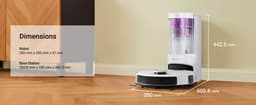 Eureka E20 plus White - Robotstofzuiger met dwijlfunctionaliteit — thumbnail 4