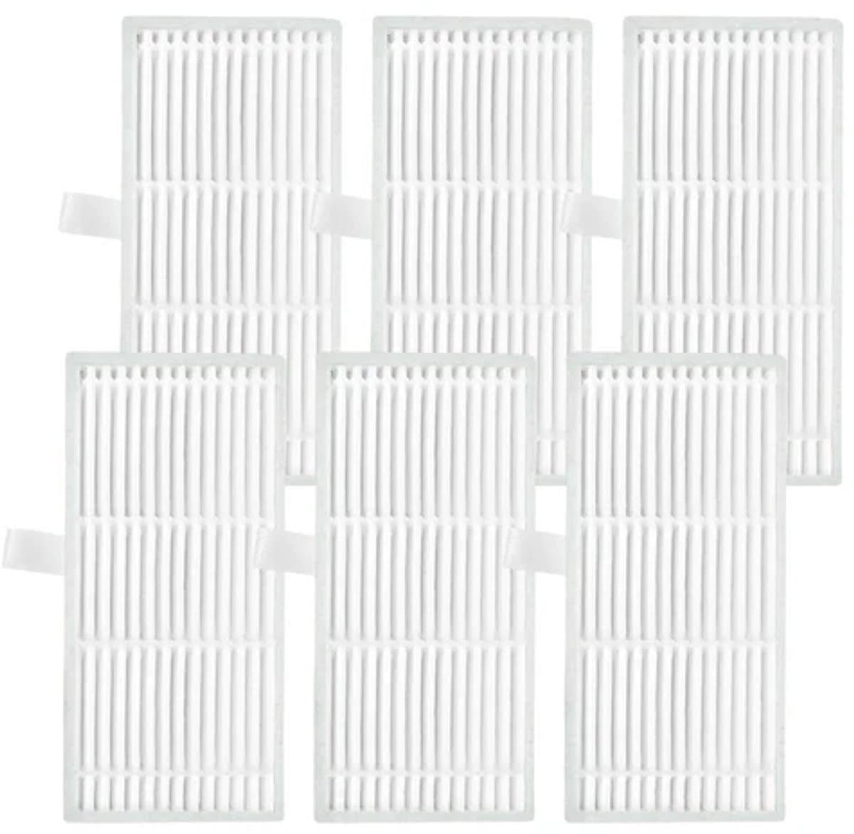 Vervangend wasbaar filter geschikt voor eufy robotstofzuiger Omni C20 - 6-pack inbegrepen — afbeelding 1