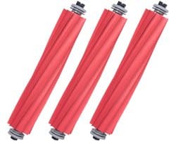 Roborock S7, Q5, Q7, Qrevo en QV Serie Hoofdborstelset (3 Stuks, Plus.Parts® alternatief voor 8.02.0079)