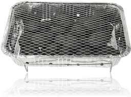 Wegwerp Barbecue met Houtskool – 10 Stuks – Instant BBQ Set voor Camping, Picknick, Balkon of Festival – Inclusief Rooster – Houtskool BBQ – BBQ Kopen — thumbnail 4