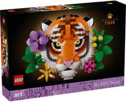 LEGO Art - De Faunacollectie - Tijger Constructiespeelgoed — thumbnail 1
