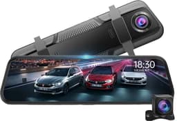 Auto Spiegel Camera - Voorkant en Achterkant - Dashcam Spiegel - Achteruit Video — thumbnail 1