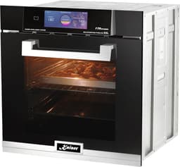Inbouwoven - Kaiser - EH 6344 - Inbouwoven 60 cm - Zwart glas- 79 l - Air fryer- TFT - automatische braadfunctie + Gaskookplaat - KCG 9387- inbouwkookplaat , 90cm — thumbnail 5