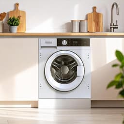 Heinner HWM-BI914IVA+++ Inbouwwasmachine 9 kg – 1400 tpm – Inverter Motor – Energieklasse A – 15 Programma’s met Stoomfunctie – Trommelreiniging – Wit – 5 Jaar Garantie — thumbnail 3