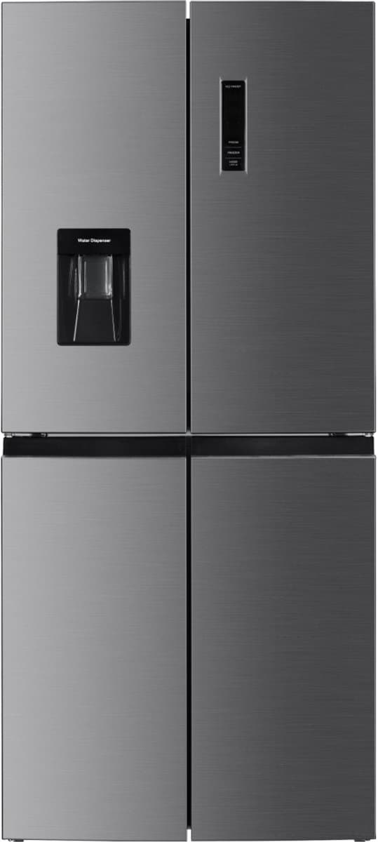 Bella BMD448-WSDI - Amerikaanse Koelkast - 4 Deuren - Waterdispenser - No-Frost - Digitaal Display — afbeelding 1
