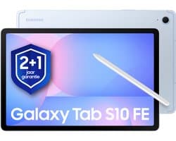 Samsung Galaxy Tab S10 FE - WiFi - 256GB - Blue + 1 jaar extra garantie