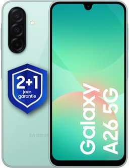 Samsung Galaxy A26 5G - 128GB - Mint + 1 jaar extra garantie — thumbnail 1