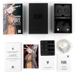 Truthear PURE - In-Ear Monitors - IEM - 1DD+3BA Hybride Drivers - Neutrale Afstemming - Audiofiele Oordoppen - Verwisselbare Kabel - Zwart — thumbnail 2