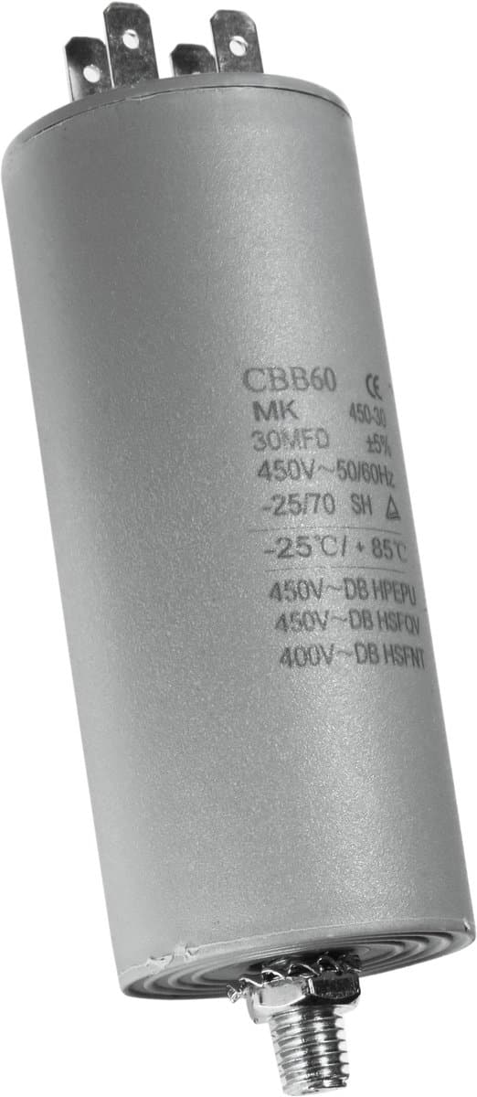 Dparts condensator 30 µF - universeel - 450V - universele aanloopcondensator - 30uf — afbeelding 1