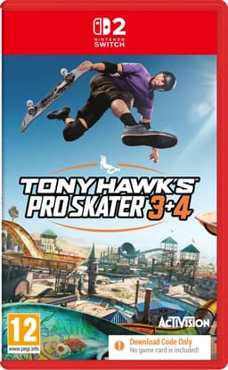 Tony Hawk Pro Skater 3+4 - Nintendo Switch 2 - Code in a box — thumbnail 1