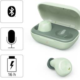 Hama BluetoothÂ®-koptelefoon "Spirit Chop", True Wireless, in-ear, mint — thumbnail 2