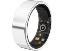 Lacardia Smart ring - Slimme ring - Zilver - Maat 10 - Beschikbaar voor android en IOS - Eigen app - Unisex voor Dames & Heren