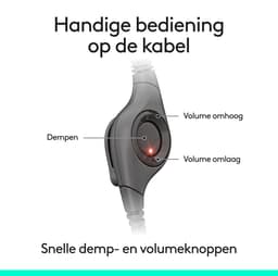 LOGITECH H390 PC On-ear Bedrade headset Zwart — thumbnail 2