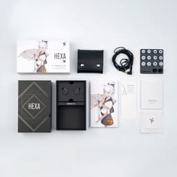 Truthear HEXA - In-Ear Monitors - IEM - 1DD+3BA Hybride Drivers - Neutrale Afstemming - Audiofiele Oordoppen - Verwisselbare Kabel - Zwart — thumbnail 2