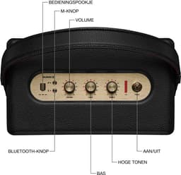 Marshall Kilburn III Black & Brass |  | 7340055404778 — thumbnail 4