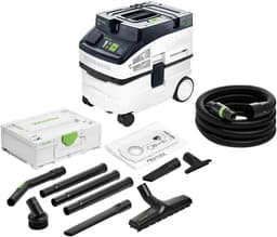 Festool CT 15 CLEANTEC mobiele afzuigkap 1200 watt 15 L ( 578327 ) + 7-delige standaard reinigingsset ( 577257 ) — thumbnail 1
