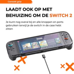AVA Nintendo switch 2 Case Premium Edition - Screenprotectors - Beschermhoes - Console case - Nintendo switch 2 accessoires — thumbnail 5
