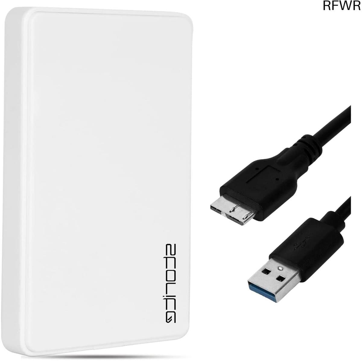 RFWR® Externe harde schijf 1TB USB 3.0 - Draagbare opslag voor gaming en data — afbeelding 1