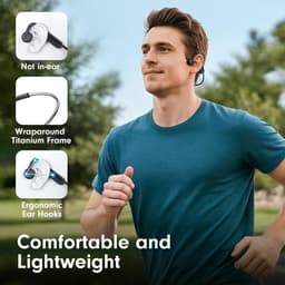 RFWR® Draadloze Bluetooth Hoofdtelefoon met Beengeleiding en Open Ooren | Superieur Geluid en 10 Uur Speeltijd — thumbnail 5