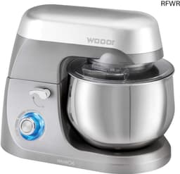 RFWR® Deegrobot 1000 Watt Mixer met 5 Liter Kom - Kneed- en Mengmachine — thumbnail 1