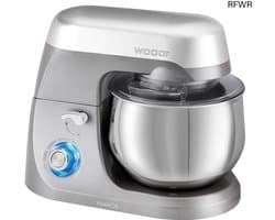 RFWR® Deegrobot 1000 Watt Mixer met 5 Liter Kom - Kneed- en Mengmachine