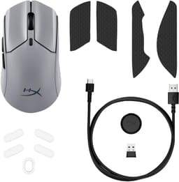 HyperX Pulsefire Haste 2 Pro - 4K Draadloze Gaming Muis Grijs - Instant Pair met OMEN Gaming Laptops — thumbnail 5