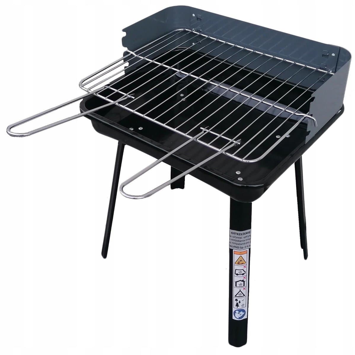 Master Grill MG936 - Houtskoolbarbecue - Draagbaar - Opvouwbaar — afbeelding 1