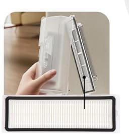 Accessoireset geschikt voor Dreame L10s Ultra/L10 Ultra robotstofzuiger. 4 filters. — thumbnail 4