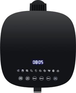 QONOS Airfryer Air One Plus 7L - Qonos Airfryer oven 7L XXL – Voor 3-5 Personen – PFAS-vrij – Met Kijkvenster – 10 Programma’s – Snel & Krokant Zonder Olie — thumbnail 4