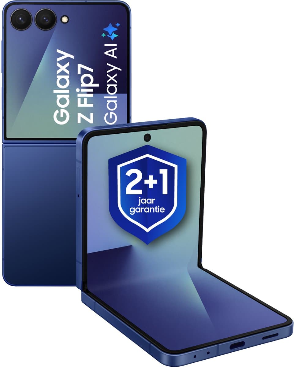 Samsung Galaxy Z Flip7 5G - 512GB - Navy + 1 Jaar extra garantie — afbeelding 1