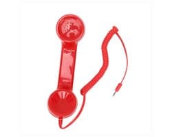Retro Telefoon - Aansluitend op Mobiel - GSM - Koptelefoon - Headset